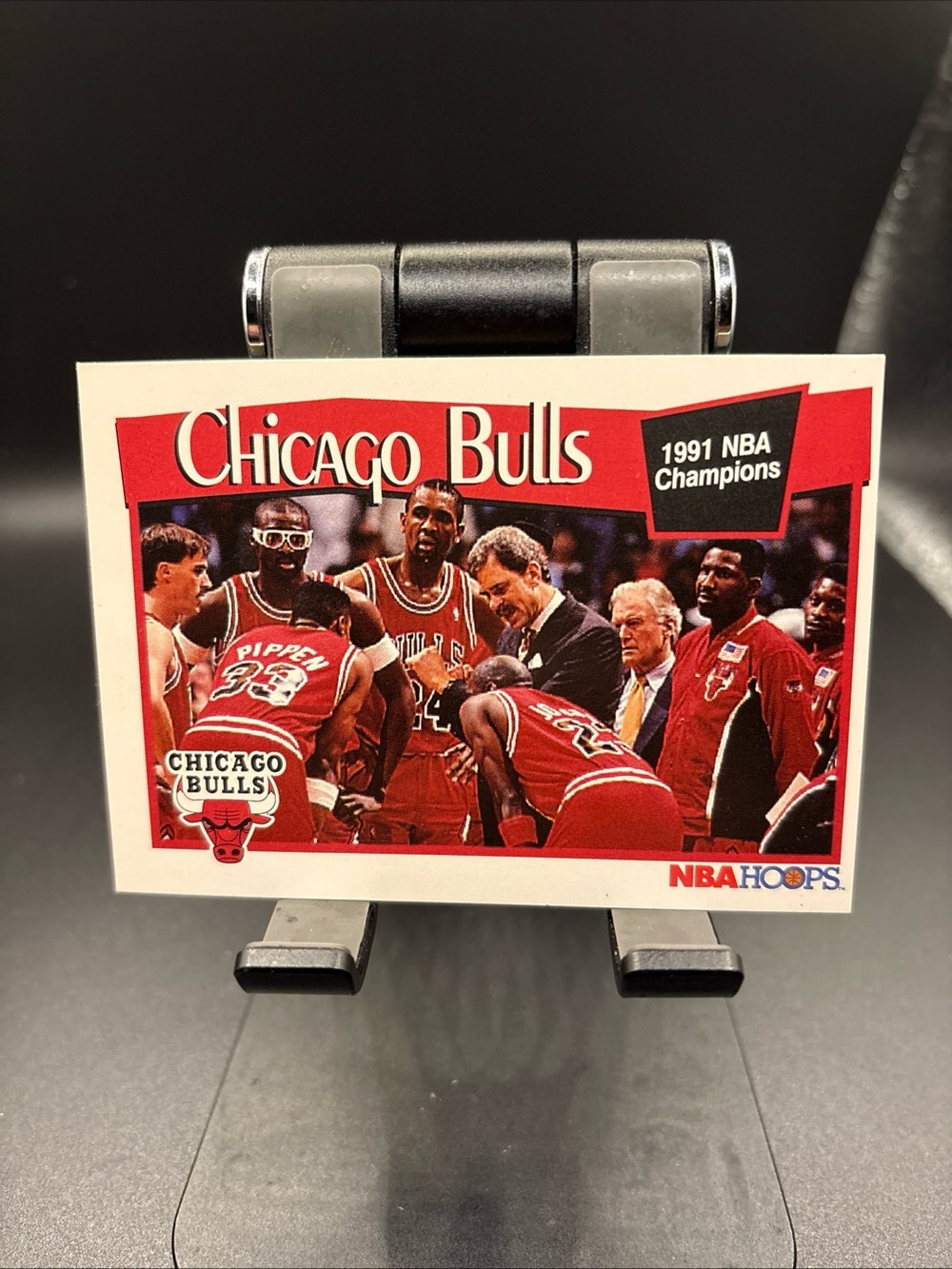1991 NBA Hoops - Chicago Bulls, #277 - 1991 NBA Champions